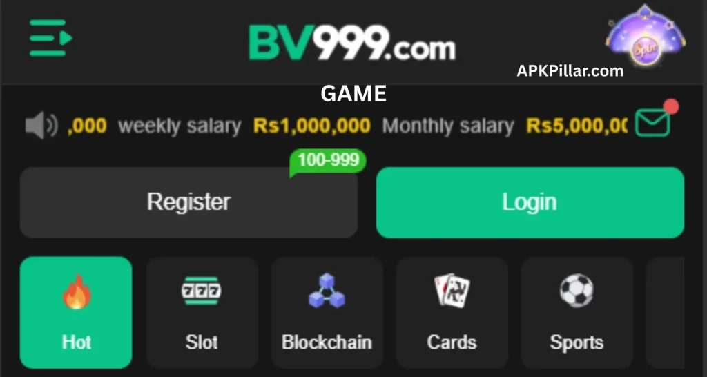 BV999 Game